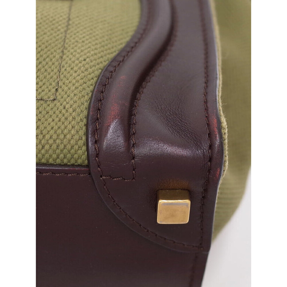 Celine Shopper Tote Shoulder Leather Calfskin Handbag - Picture 5 of 9